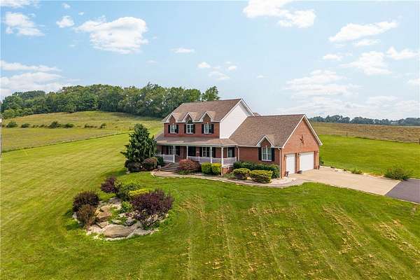 10 Acres of Land with Home for Sale in Bentleyville, Pennsylvania
