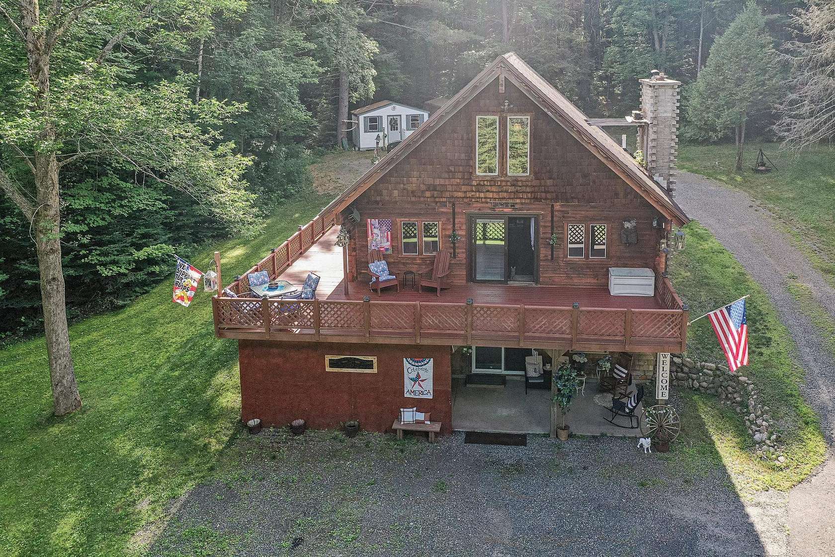 1.6 Acres of Land with Home for Sale in Tupper Lake, New York