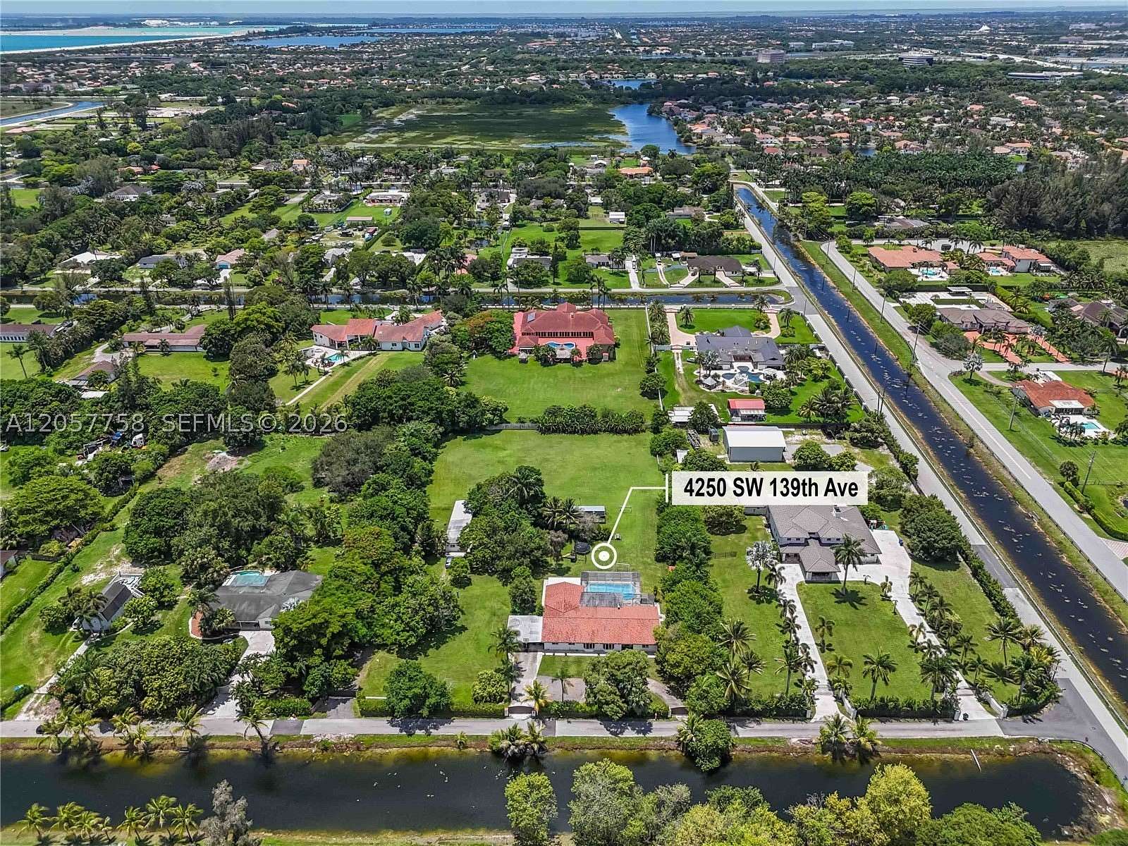 2.28 Acres of Land with Home for Sale in Miramar, Florida