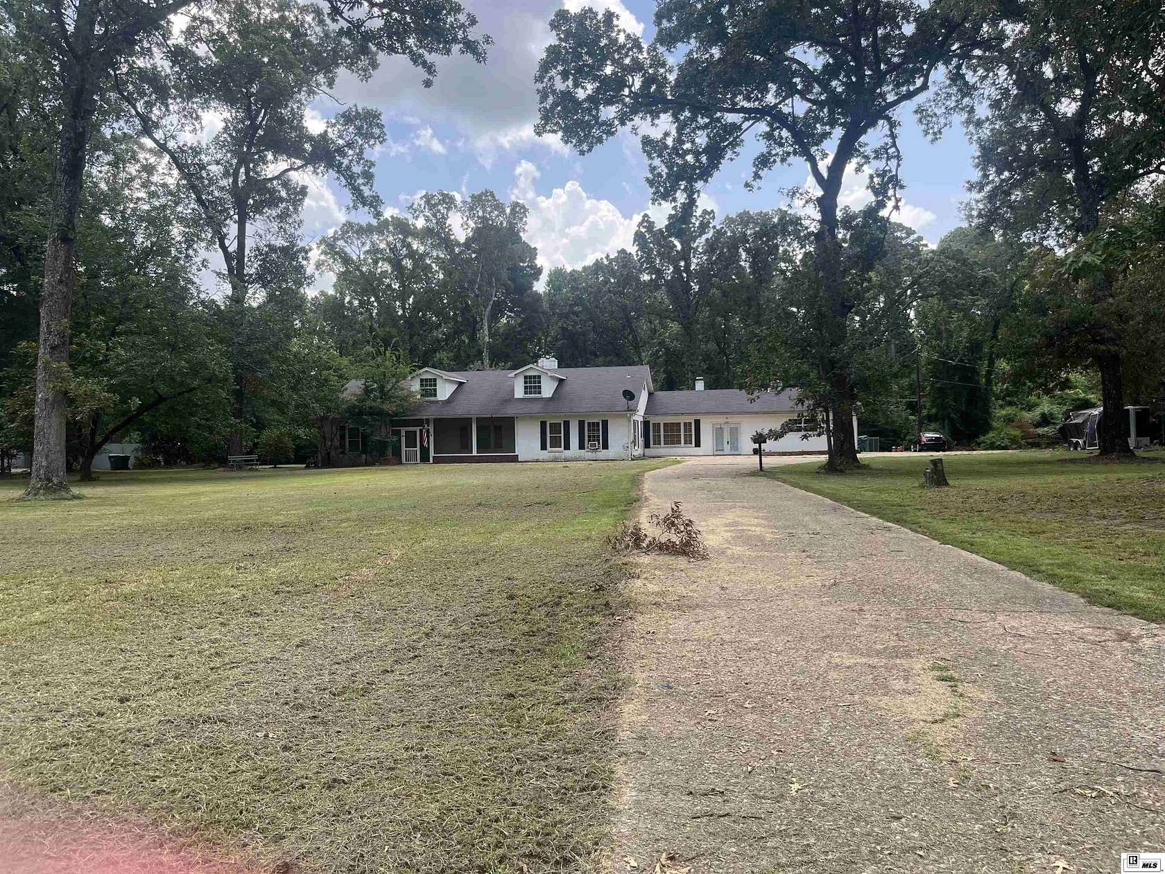 2 Acres of Land with Home for Sale in Bastrop, Louisiana