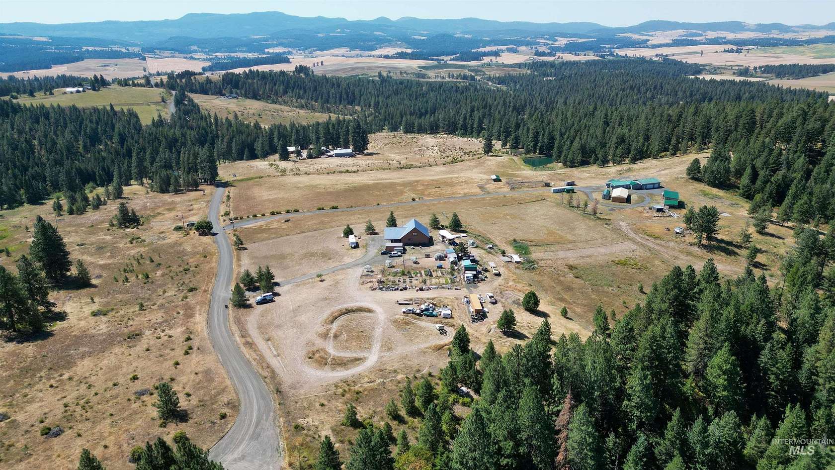10 Acres of Land with Home for Sale in Princeton, Idaho