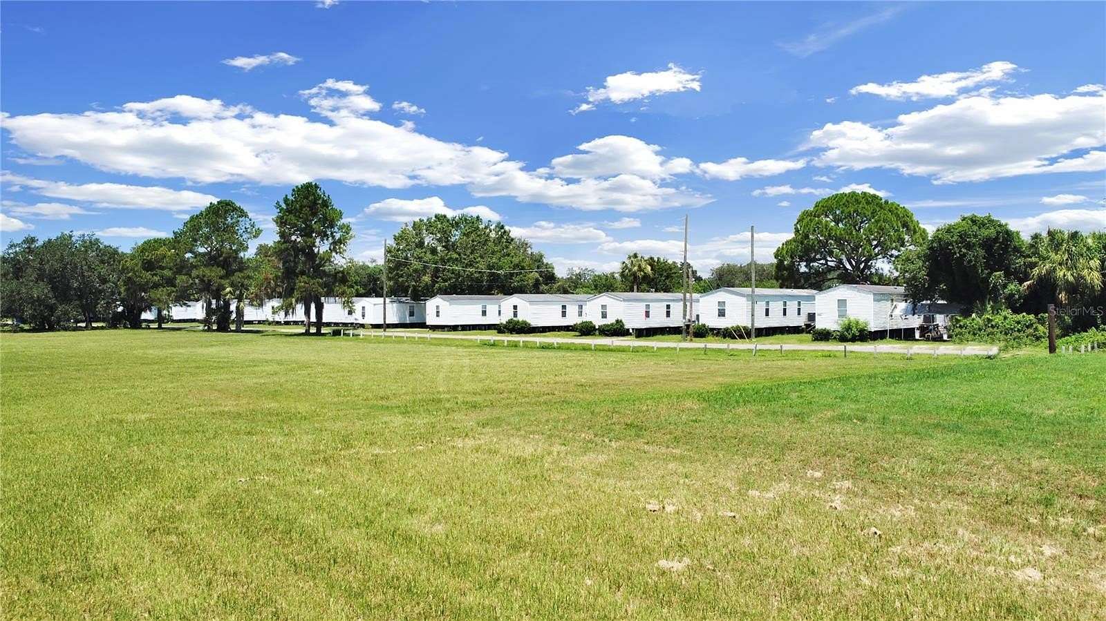 10.1 Acres of Land with Home for Lease in Gibsonton, Florida