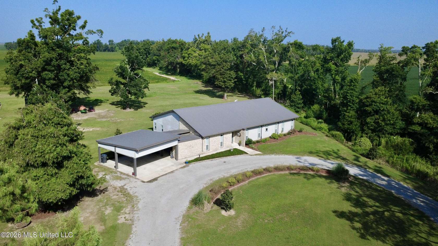 5.3 Acres of Land with Home for Sale in Silver City, Mississippi