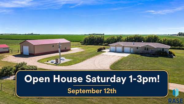 7 Acres of Land with Home for Sale in Canistota, South Dakota
