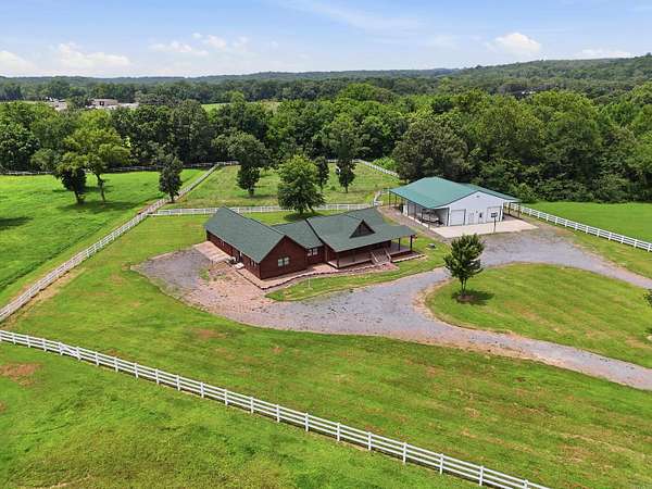 3.5 Acres of Land with Home for Sale in Bee Branch, Arkansas
