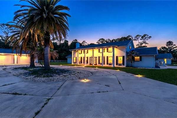 5 Acres of Land with Home for Auction in Port Orange, Florida