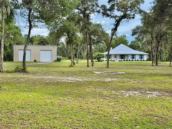 4.25 Acres of Land with Home for Sale in Bronson, Florida