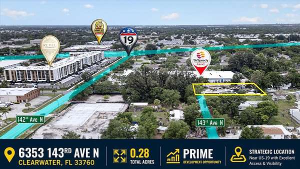 0.3 Acres of Mixed-Use Land for Sale in Clearwater, Florida