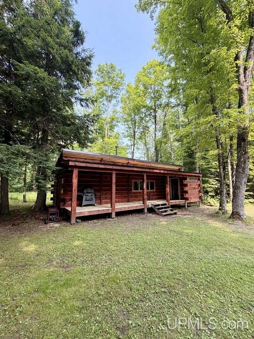 20 Acres of Recreational Land with Home for Sale in Big Bay, Michigan
