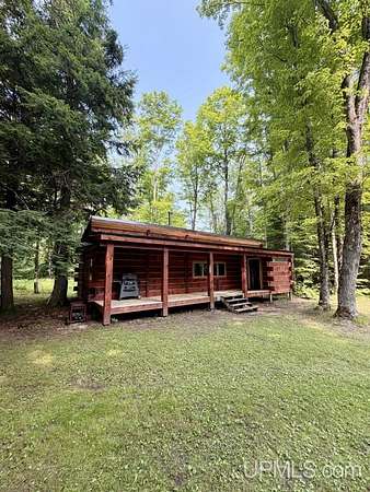 20 Acres of Recreational Land with Home for Sale in Big Bay, Michigan