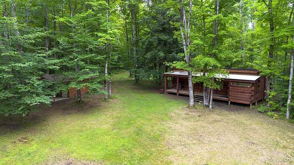 20 Acres of Recreational Land with Home for Sale in Big Bay, Michigan
