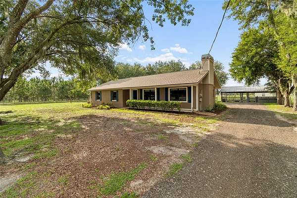 2.4 Acres of Land with Home for Sale in Lithia, Florida