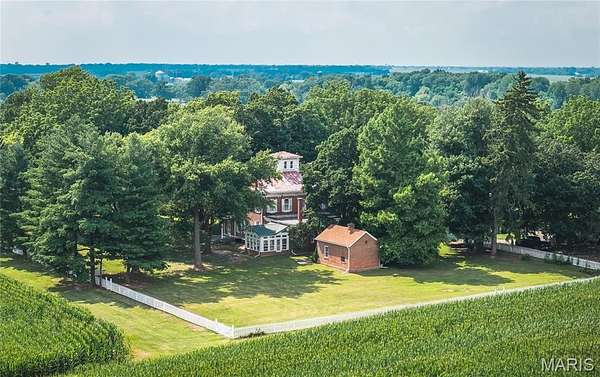 11 Acres of Land with Home for Sale in Edwardsville, Illinois