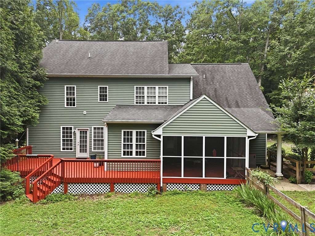 13 Acres of Land with Home for Sale in Powhatan, Virginia