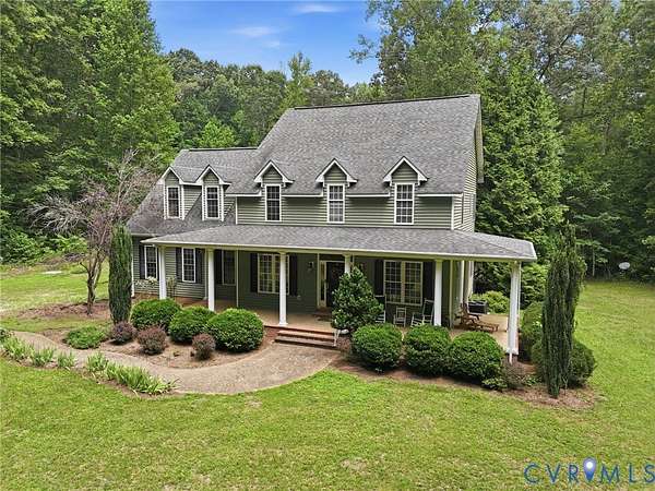 13 Acres of Land with Home for Sale in Powhatan, Virginia