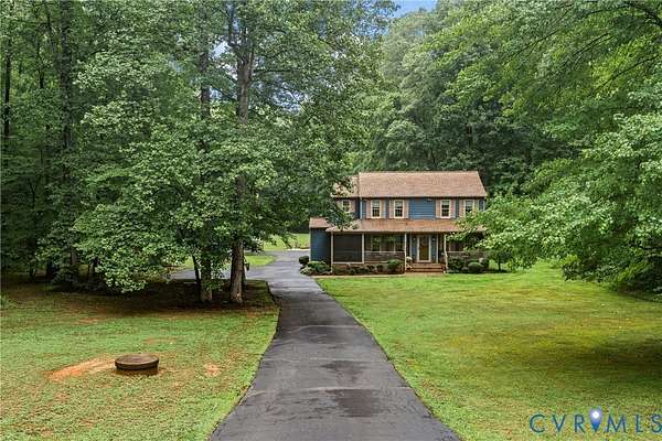 6.43 Acres of Land with Home for Sale in Montpelier, Virginia