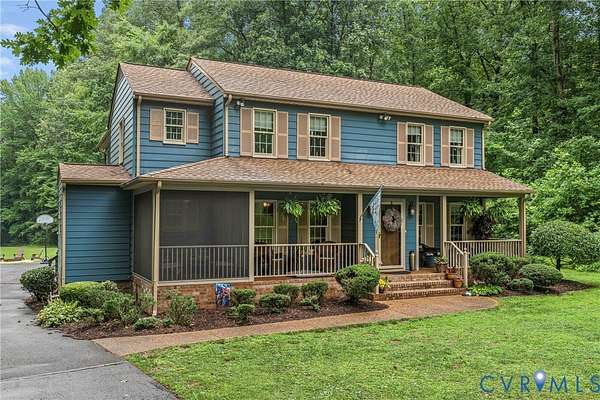 6.43 Acres of Land with Home for Sale in Montpelier, Virginia
