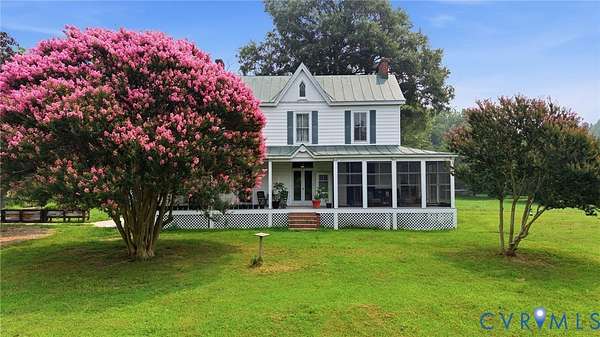 14 Acres of Land with Home for Sale in Mattaponi, Virginia
