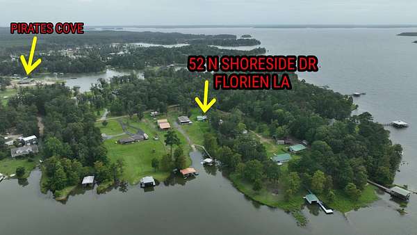 1.52 Acres of Land with Home for Sale in Florien, Louisiana