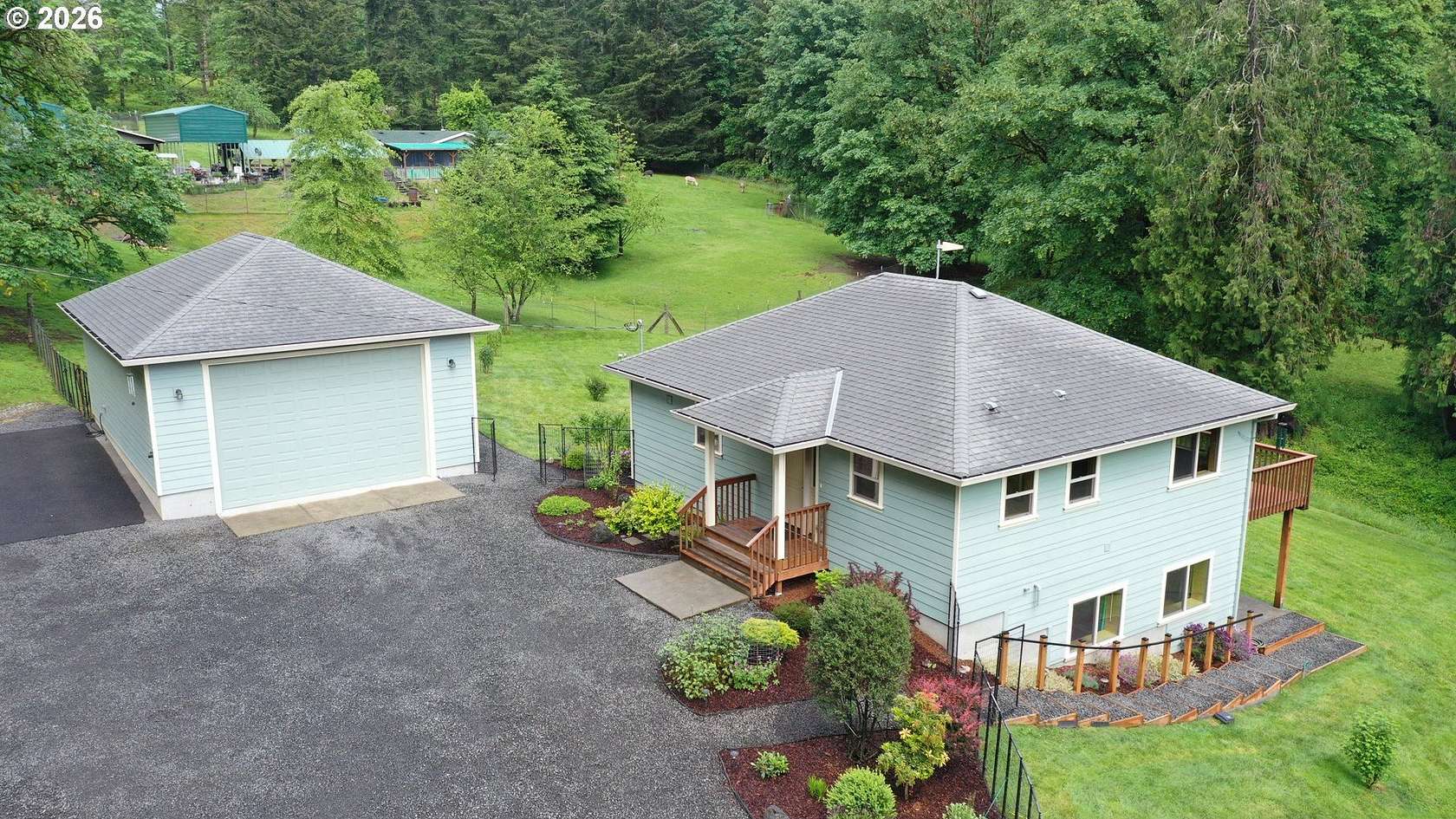 2.2 Acres of Land with Home for Sale in St. Helens, Oregon