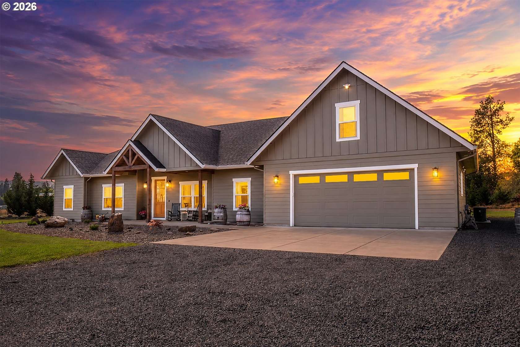 2.15 Acres of Land with Home for Sale in Elmira, Oregon