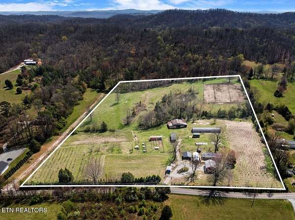 16.3 Acres of Land with Home for Sale in Rockwood, Tennessee
