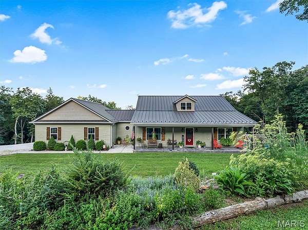 9.37 Acres of Land with Home for Sale in Robertsville, Missouri