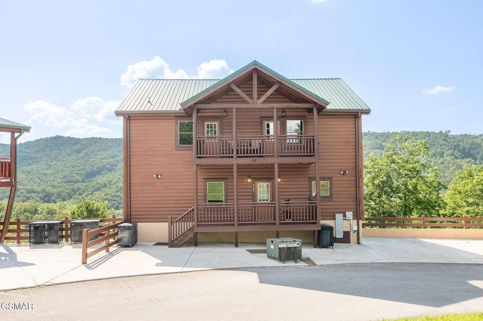 10.6 Acres of Land with Home for Sale in Gatlinburg, Tennessee