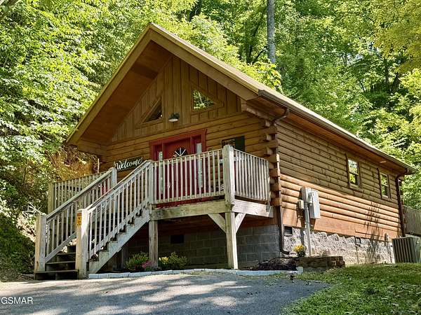 11.7 Acres of Land with Home for Sale in Gatlinburg, Tennessee