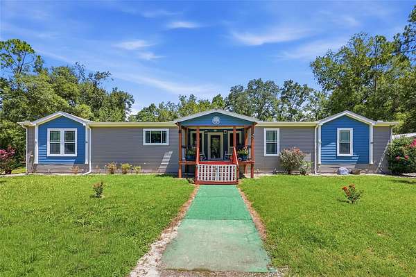 4 Acres of Land with Home for Sale in O'Brien, Florida