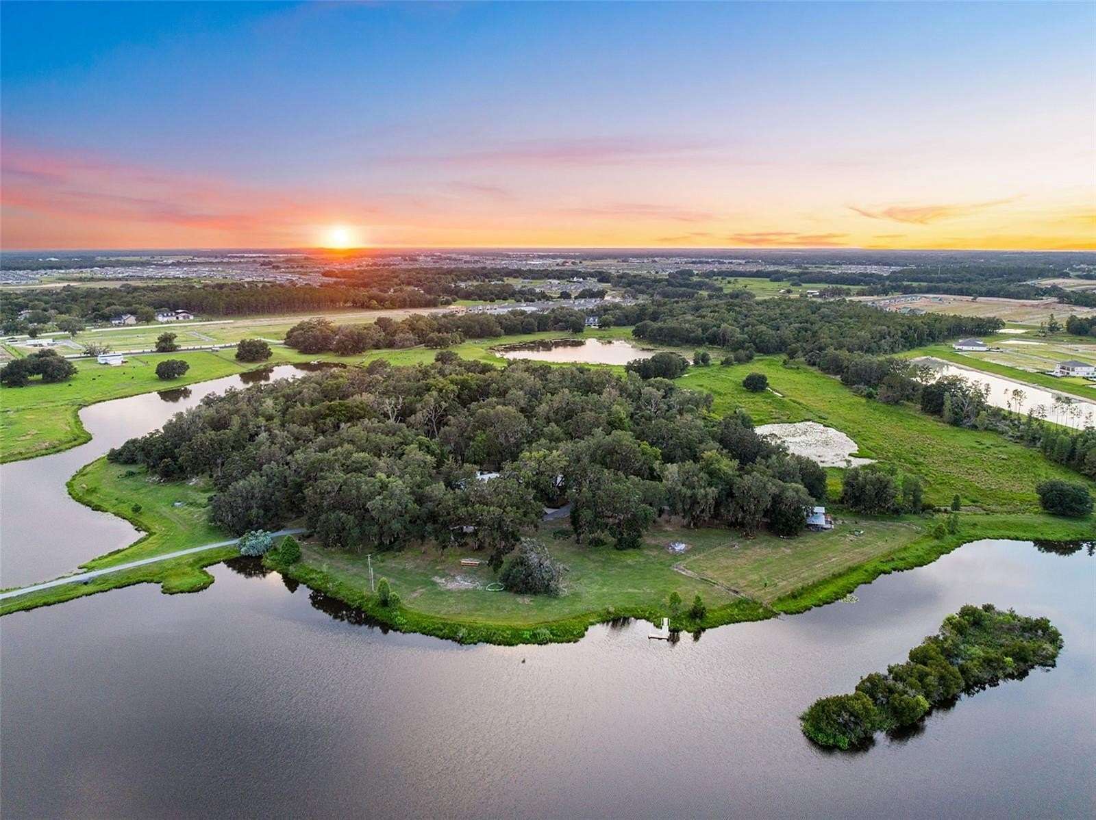 95 Acres of Land with Home for Sale in Wesley Chapel, Florida