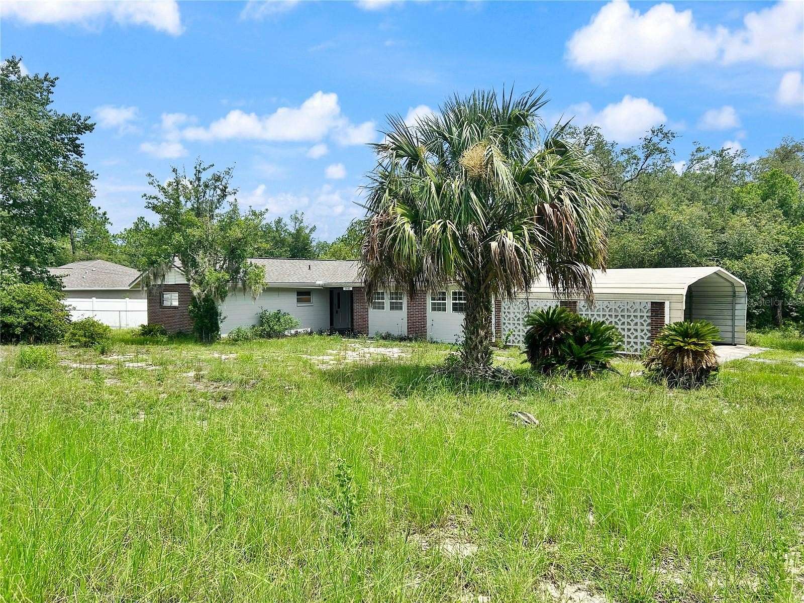 2 Acres of Land with Home for Sale in Dunnellon, Florida
