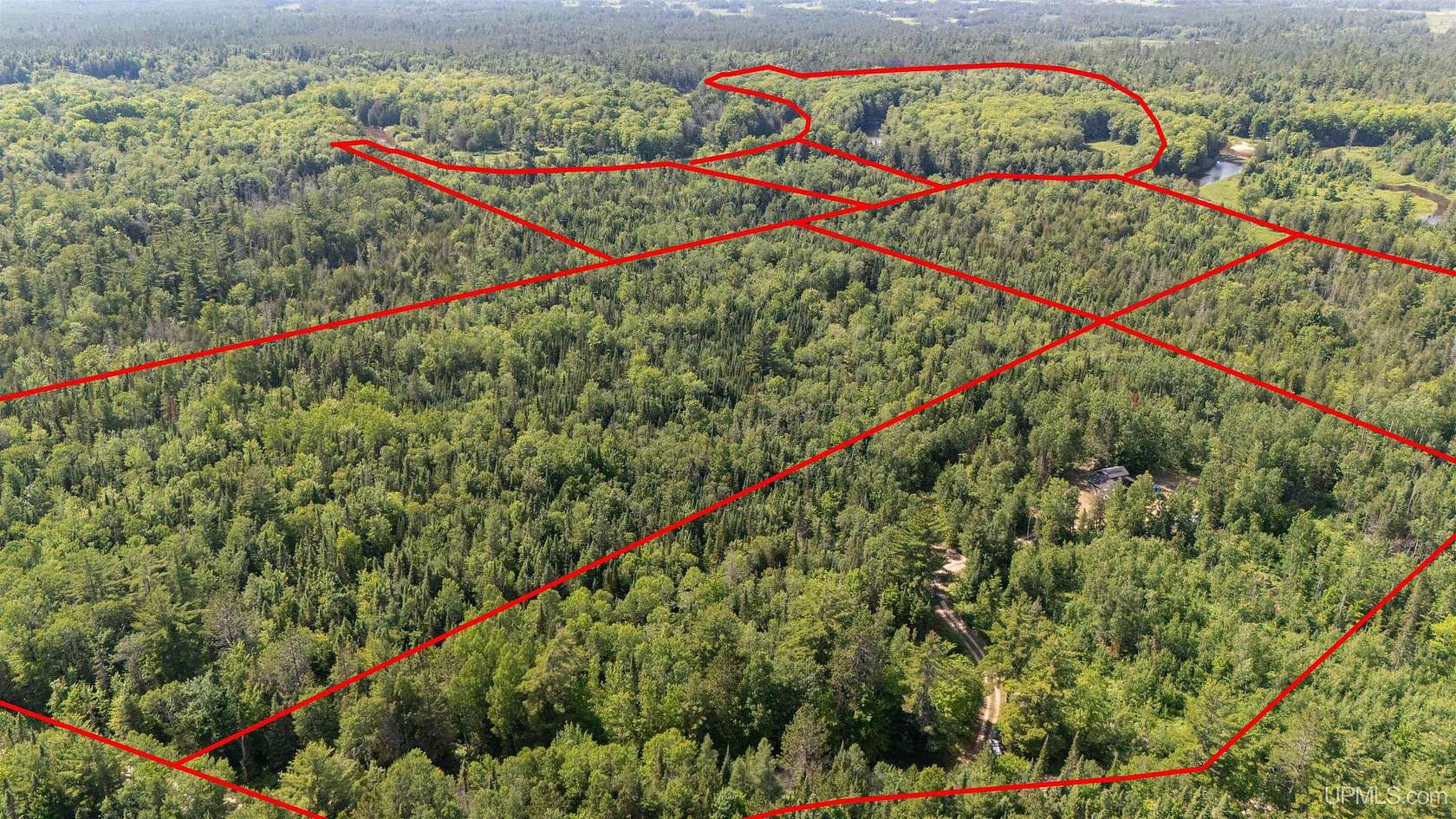 10 Acres of Recreational & Residential Land for Sale in Gulliver, Michigan