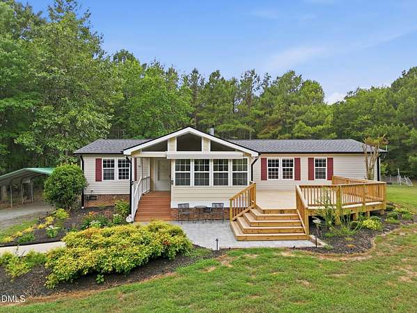 13.4 Acres of Land with Home for Sale in Oxford, North Carolina
