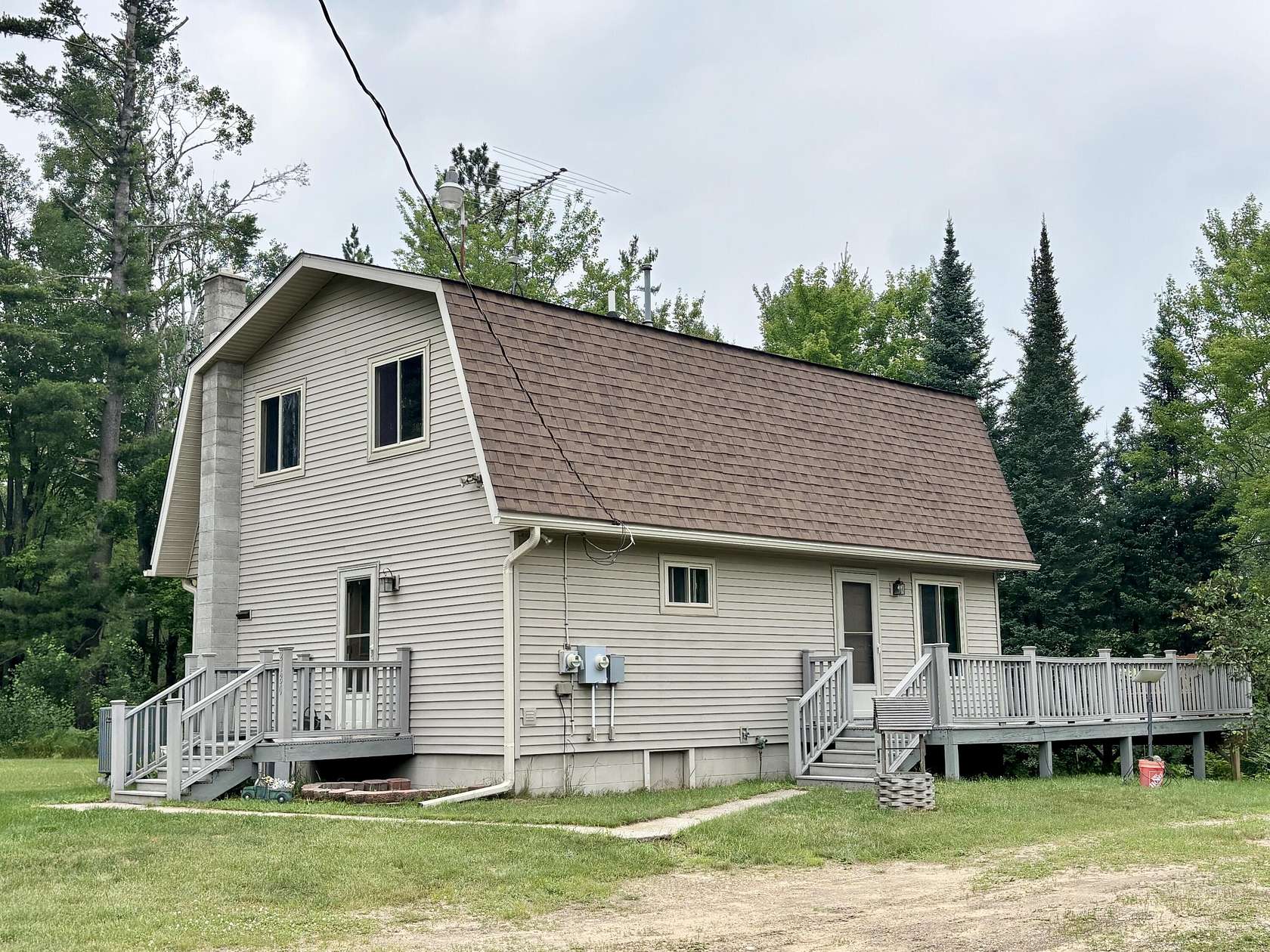 29 Acres of Recreational Land with Home for Sale in Lewiston, Michigan