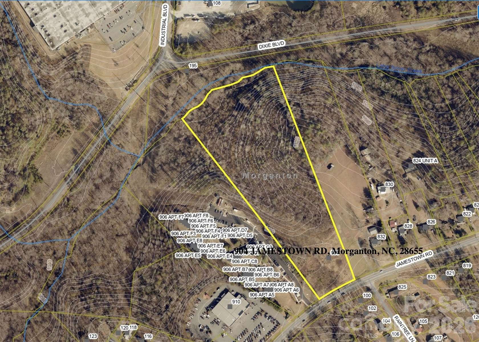 11.5 Acres of Land for Sale in Morganton, North Carolina