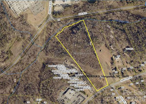 11.5 Acres of Land for Sale in Morganton, North Carolina