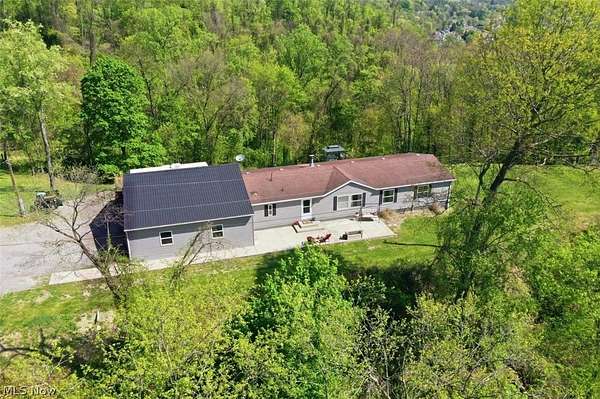 7.5 Acres of Land with Home for Sale in Martins Ferry, Ohio