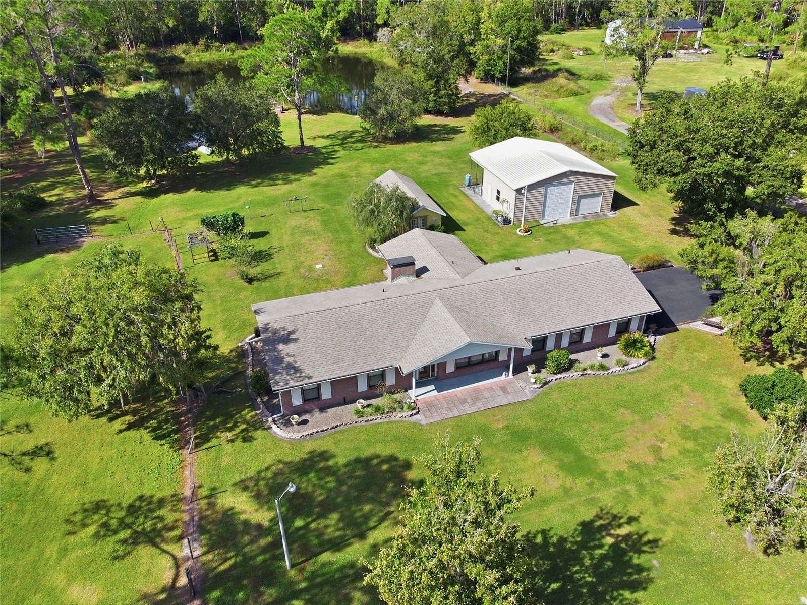 4 Acres of Land with Home for Sale in Lakeland, Florida