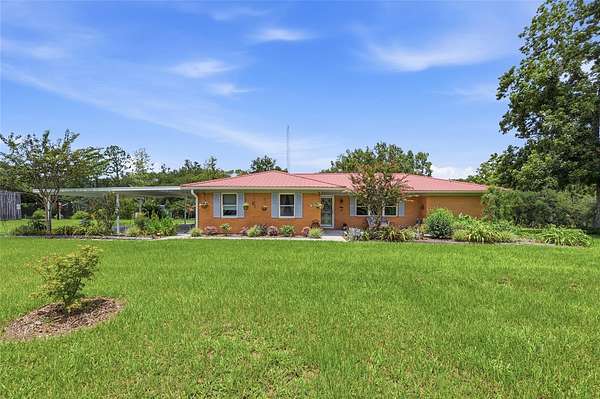 16.2 Acres of Land with Home for Sale in Lake City, Florida