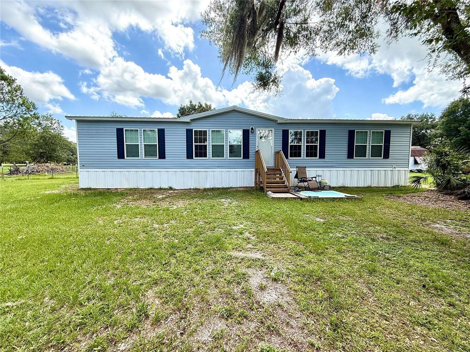 5 Acres of Land with Home for Sale in Bushnell, Florida
