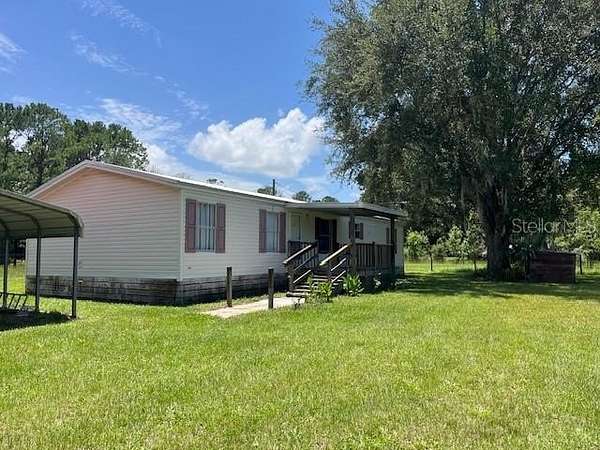 5 Acres of Land with Home for Lease in Alachua, Florida