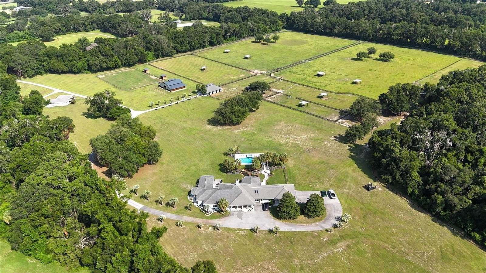 42.8 Acres of Recreational Land with Home for Sale in Citra, Florida