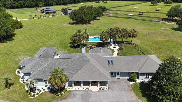 42.8 Acres of Recreational Land with Home for Sale in Citra, Florida