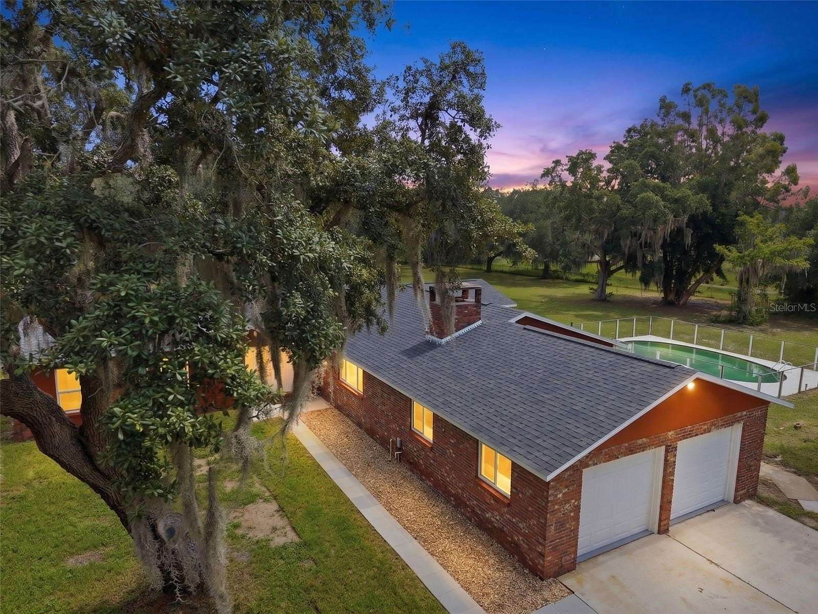 5.53 Acres of Land with Home for Sale in Hudson, Florida
