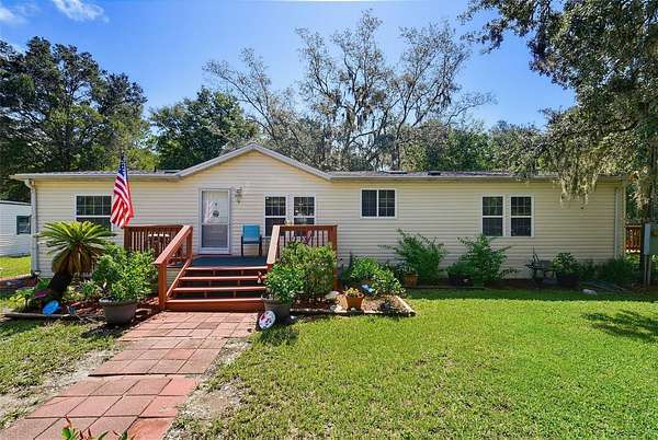 4.8 Acres of Land with Home for Sale in Brooksville, Florida