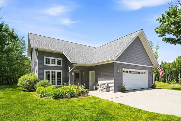 11.7 Acres of Land with Home for Sale in Saginaw, Minnesota