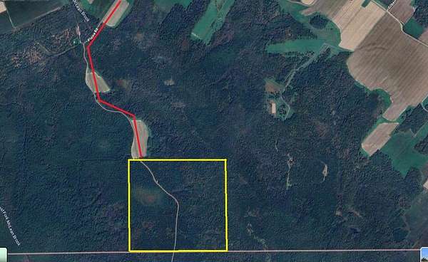 160 Acres of Recreational Land for Sale in Saint Agatha, Maine