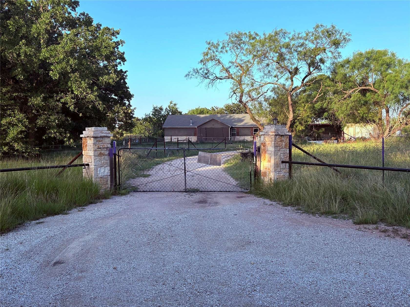 5 Acres of Land with Home for Sale in Olden, Texas
