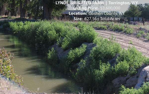 628 Acres of Land with Home for Sale in Torrington, Wyoming